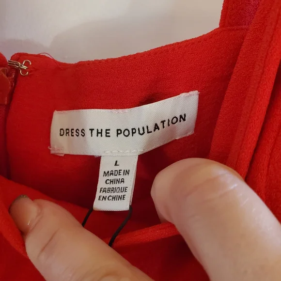 NWT Nicole sweetheart cocktail dress size L - Picture 9 of 12